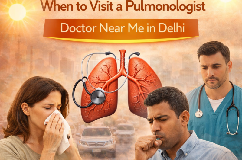 Heat, Pollution & Lung Health: When to Visit a Pulmonologist Doctor Near Me in Delhi