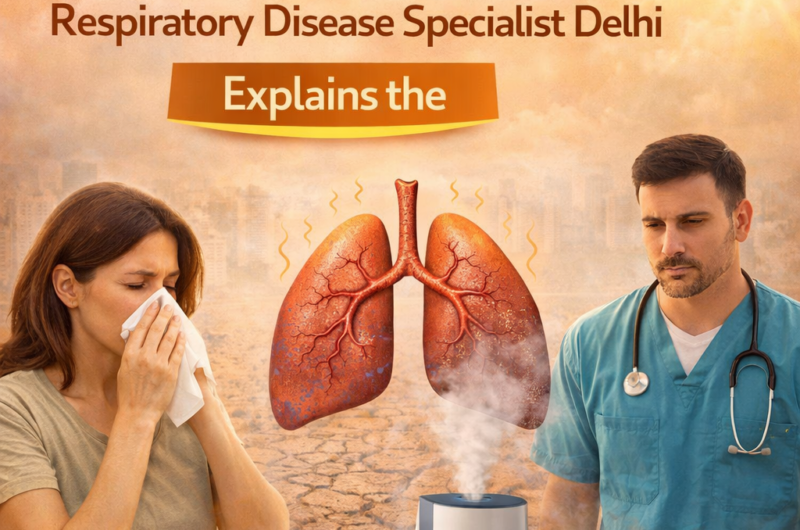 Dry Air and Lung Irritation in Summer: Respiratory Disease Specialist Delhi Explains the Risks