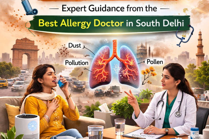 How to Control Asthma in Delhi’s Dusty Summer: Expert Guidance from the Best Allergy Doctor in South Delhi