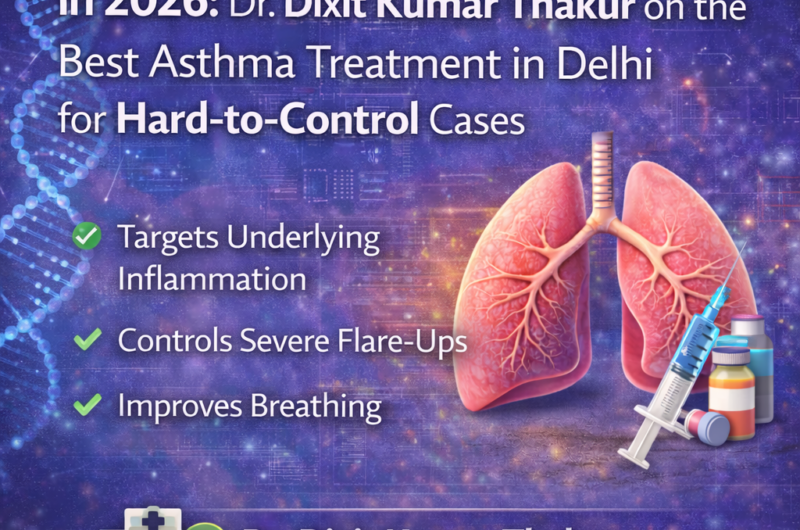 Severe Asthma & Biologic Therapy in 2026: Dr. Dixit Kumar Thakur on the Best Asthma Treatment in Delhi for Hard-to-Control Cases